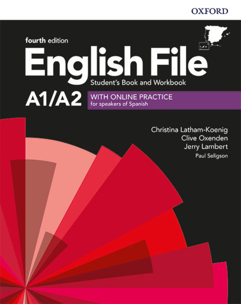 (4 ED)  ENGLISH FILE ELEM A1 / A2 PACK W / O KEY